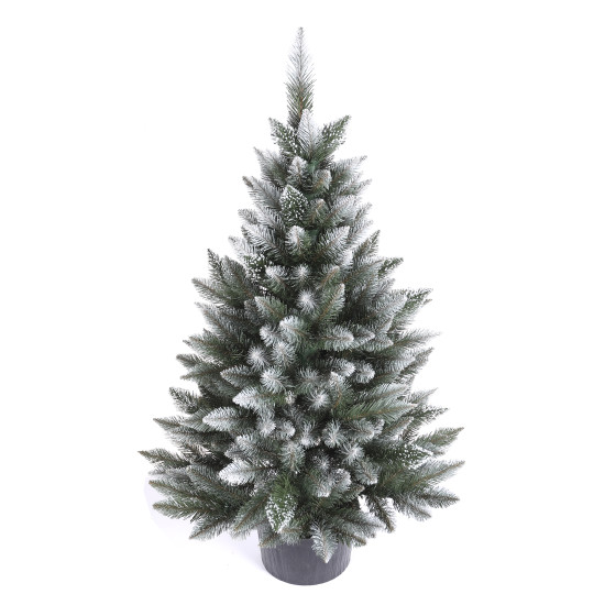 MONTANA mű lucfenyő karácsonyfa cserépben - 110 cm
