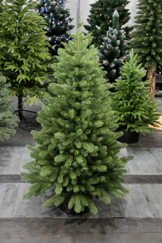MORITZ 3D mű lucfenyő karácsonyfa cserépben - 110 cm