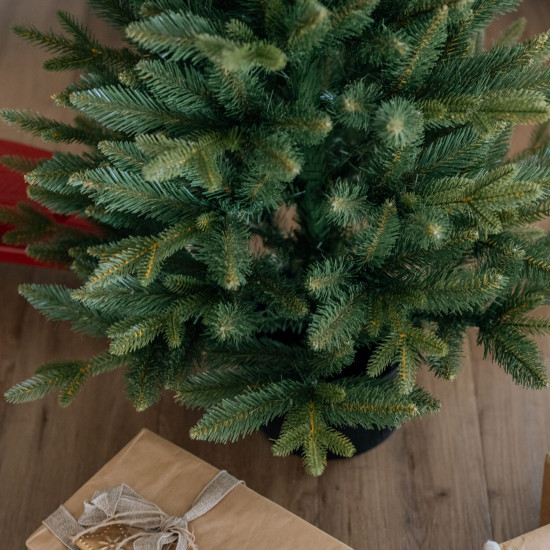 FJORD mű lucfenyő karácsonyfa cserépben - 80 cm