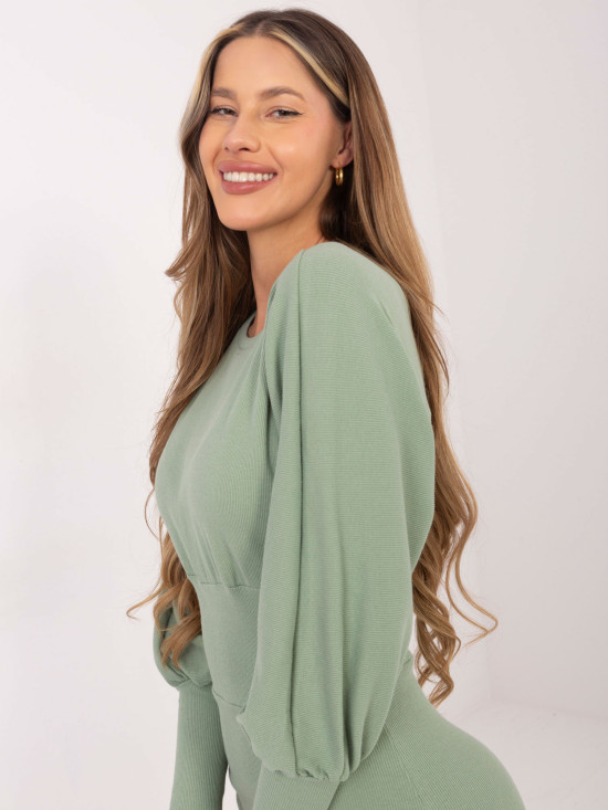 Pisztrángos csíkos ruha Leticia RUE PARIS