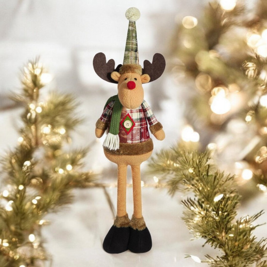 Karácsonyi plüss figura RÉNSZARVAS 62 cm