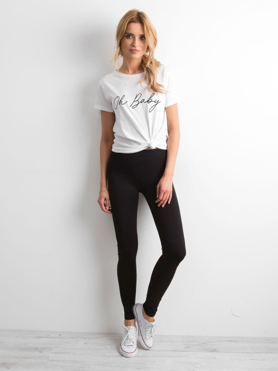 Fekete színű Basic Leggings