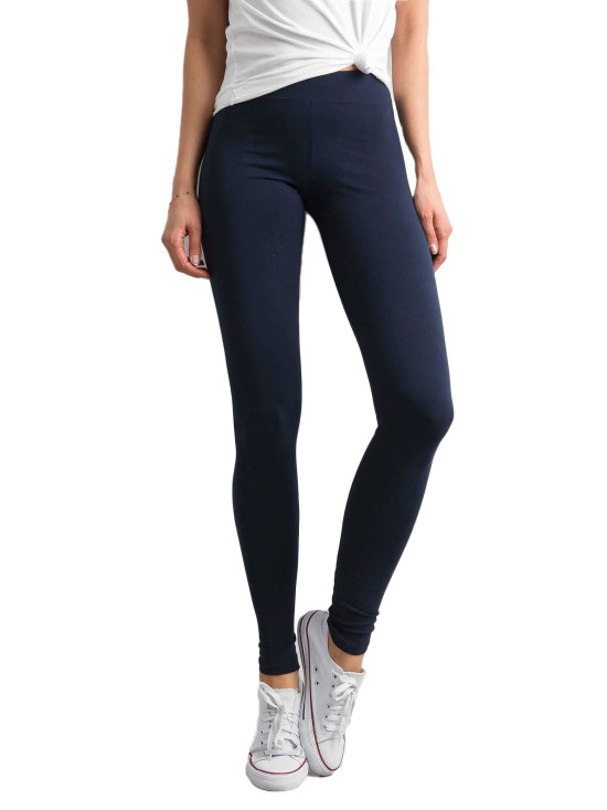 Sötétkék színű basic leggings