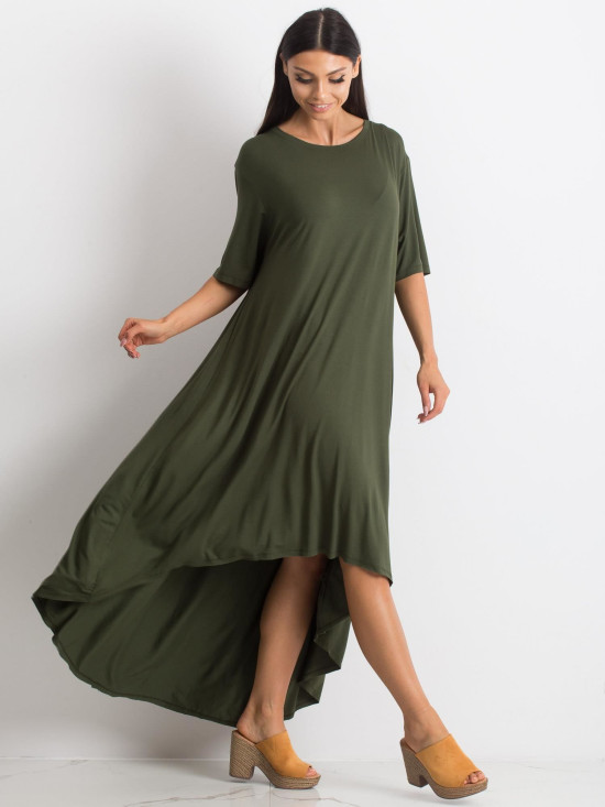 Khaki színű oversized ruha