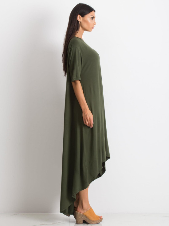 Khaki színű oversized ruha