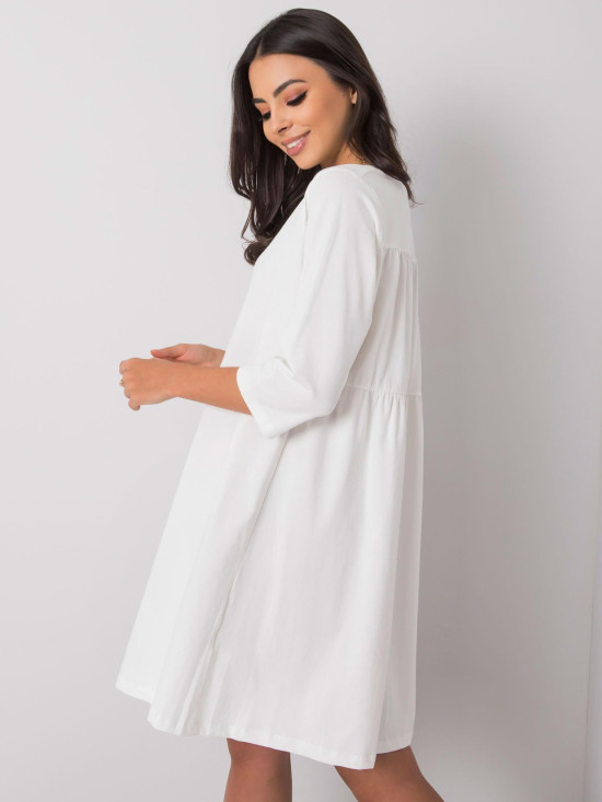 Fehér laza oversize ruha
