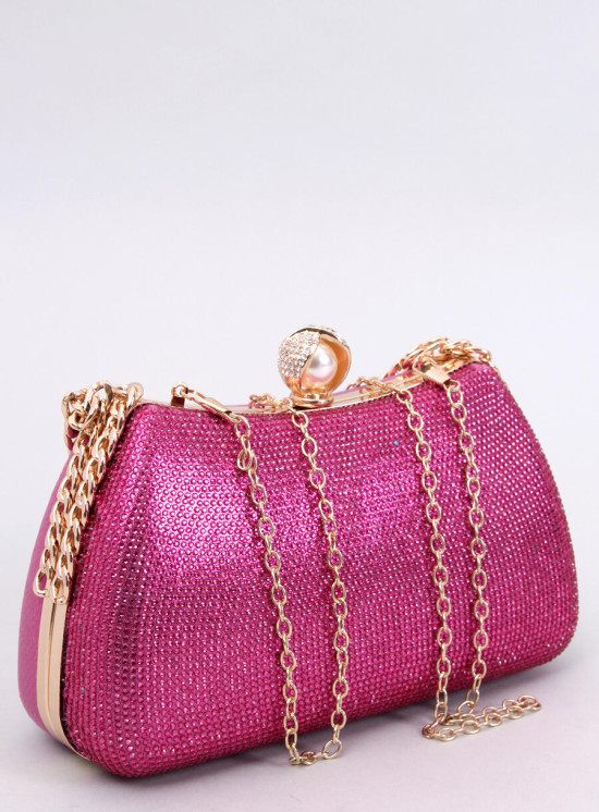 Alkalmi clutch kézitáska - rózsaszínű