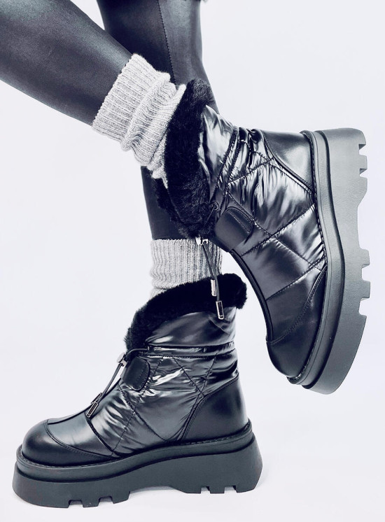 Magastalpú hótaposó - fekete színű