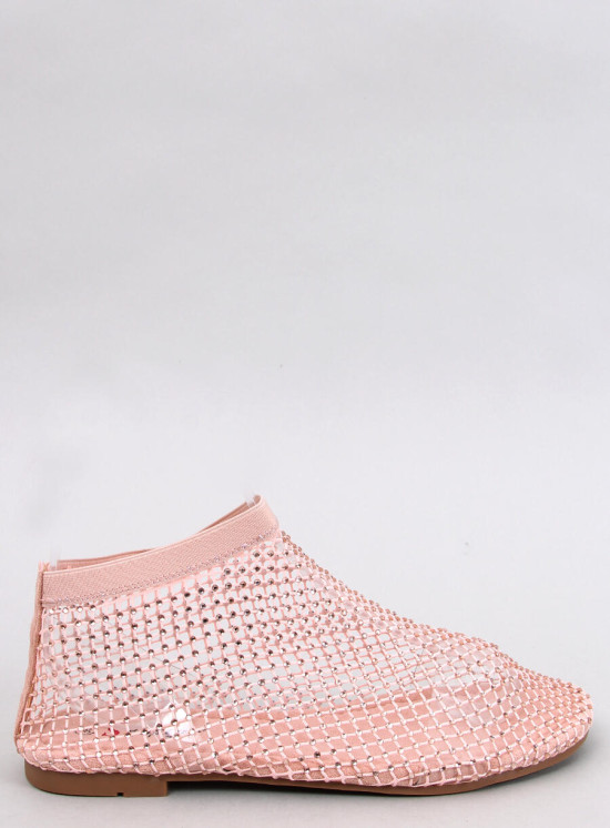 Női hálós szandál - rózsaszínű