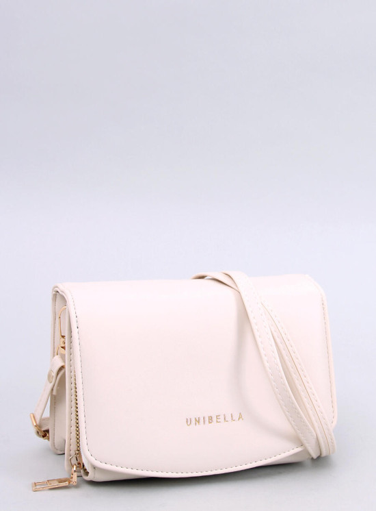 Kisméretű női kézitáska BELLA - világosbézs színű