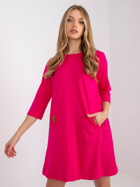 Oversize rózsaszínű ruha