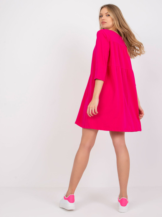 Oversize rózsaszínű ruha