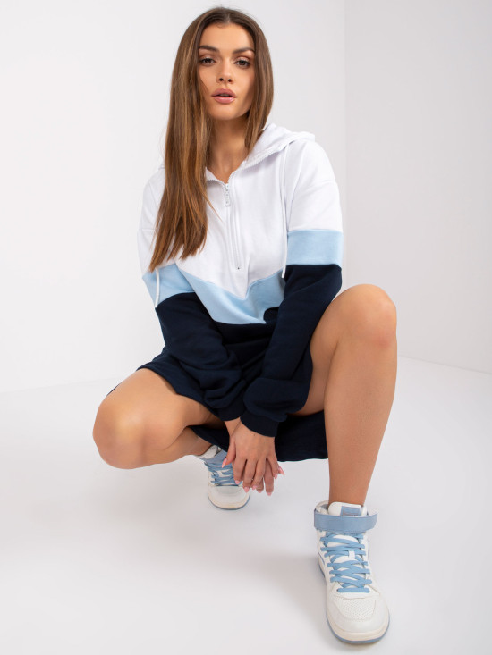 Oversize midi ruha kapucnival