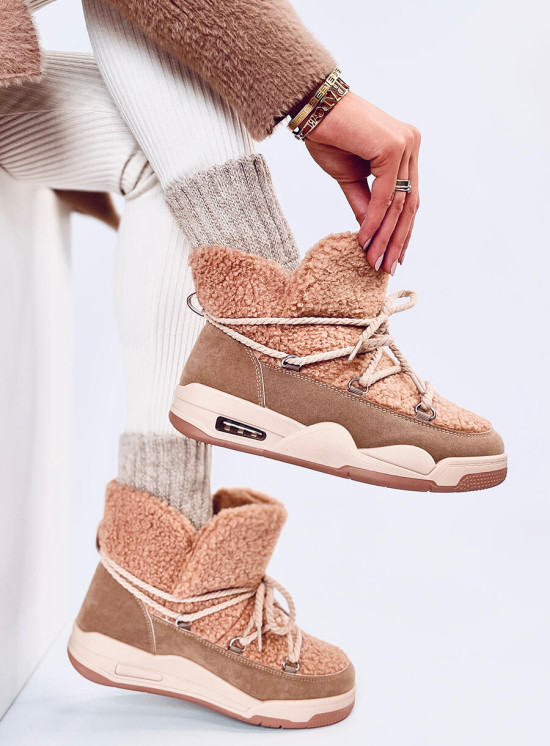 Sneakers stílusú hótaposó - bézs színű