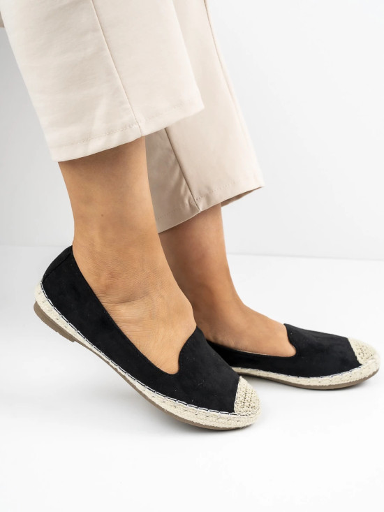 Fekete színű espadrilles SARDINIA