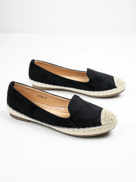 Fekete színű espadrilles SARDINIA