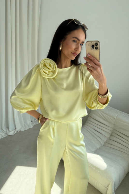 Giana sárga blúz