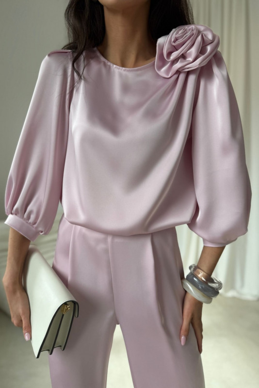 Giana világos rózsaszínű blúz