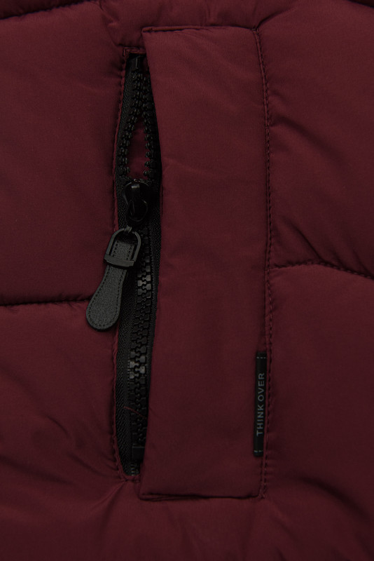 Bordó színű téli kabát EVEREST