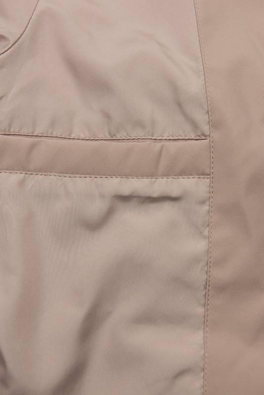 Vintage rózsaszínű tavaszi parka állítható derékkal