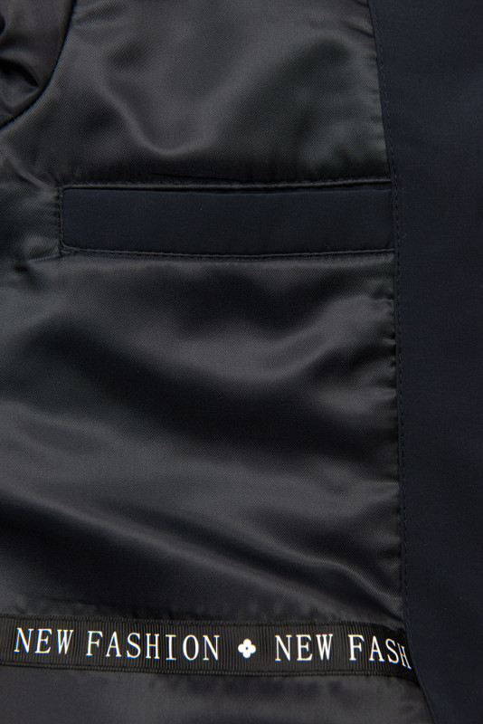 Sötétkék színű parka FASHION