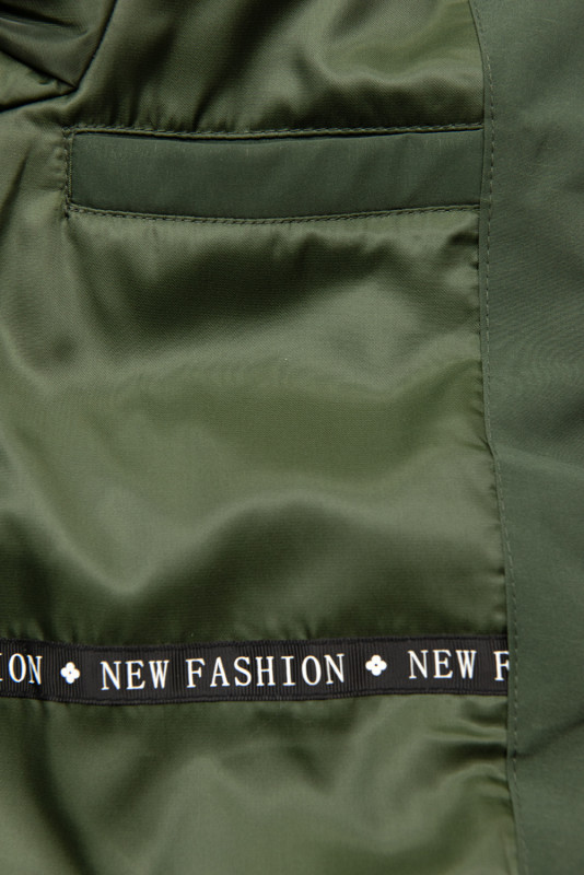 Olívazöld színű parka FASHION