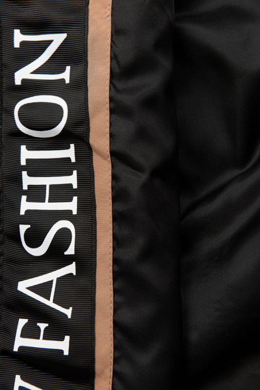 Könnyű átmeneti parka FASHION - barackbarna színű