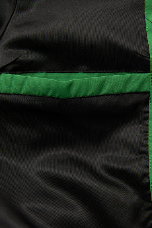 Könnyű átmeneti parka FASHION - zöld színű