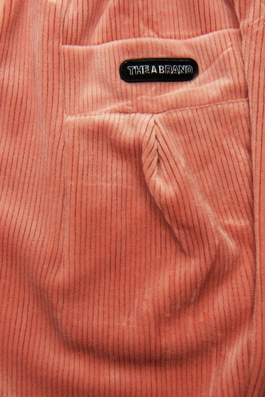Lazacrózsaszínű zsebes nadrág THE BRAND