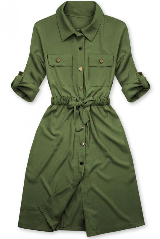 Khaki színű ingruha