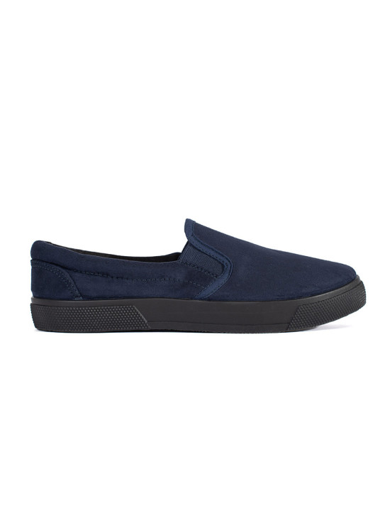 Kék slip-on sportcipők