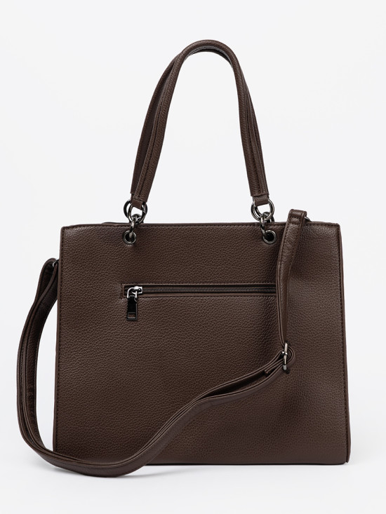 Barna színű shopper táska TOTE
