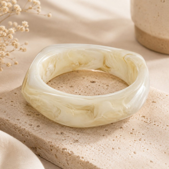 CREME szögletes gyanta karkötő