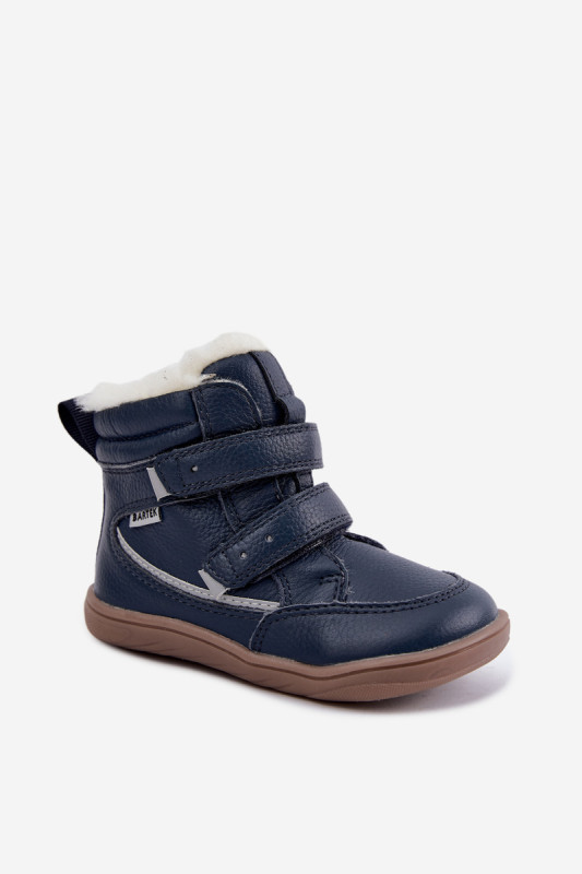 Kék bőr barefoot hócipő