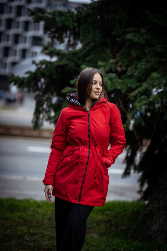 Zöld színű parka FASHION
