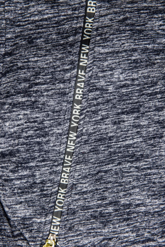 Sötétkék színű fleece felső