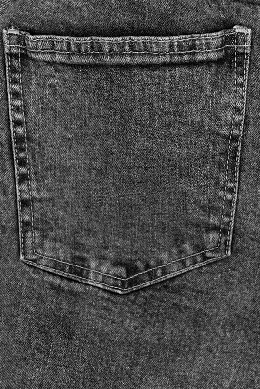 Fekete színű denim nadrág