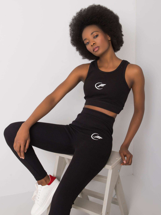 FOR FITNESS Fekete sportos szett