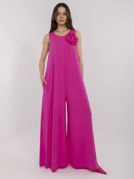 Elegáns fukszia overall