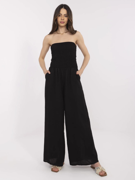 Stílusos fekete overall