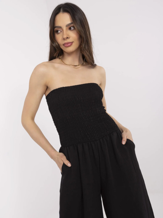 Stílusos fekete overall