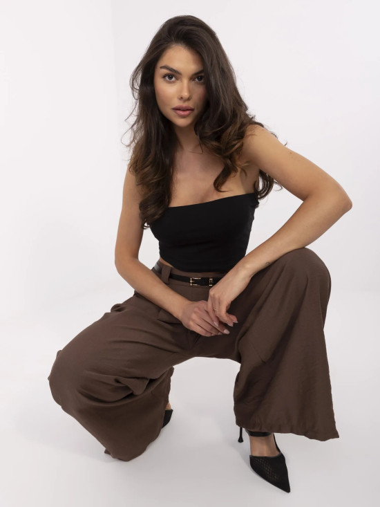 Barna színű palazzo nadrág