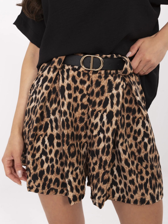 Stílusos rövid ujjú szett fekete színben