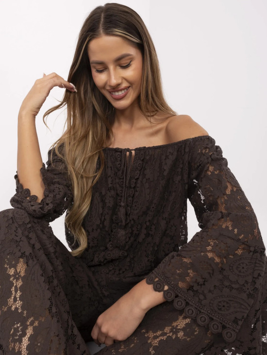 Elegáns boho stílusú blúz
