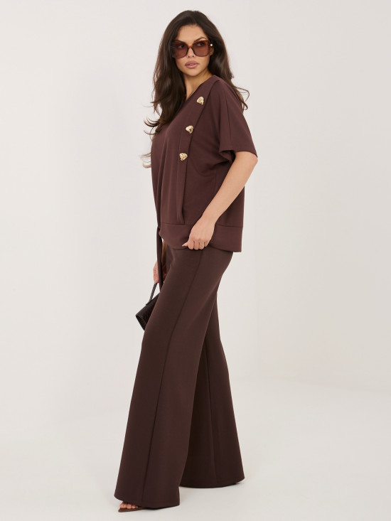 Női szett barna színben
