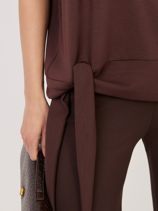 Női szett barna színben