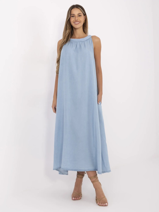 Oversize kék színű ruha