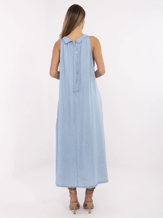 Oversize kék színű ruha