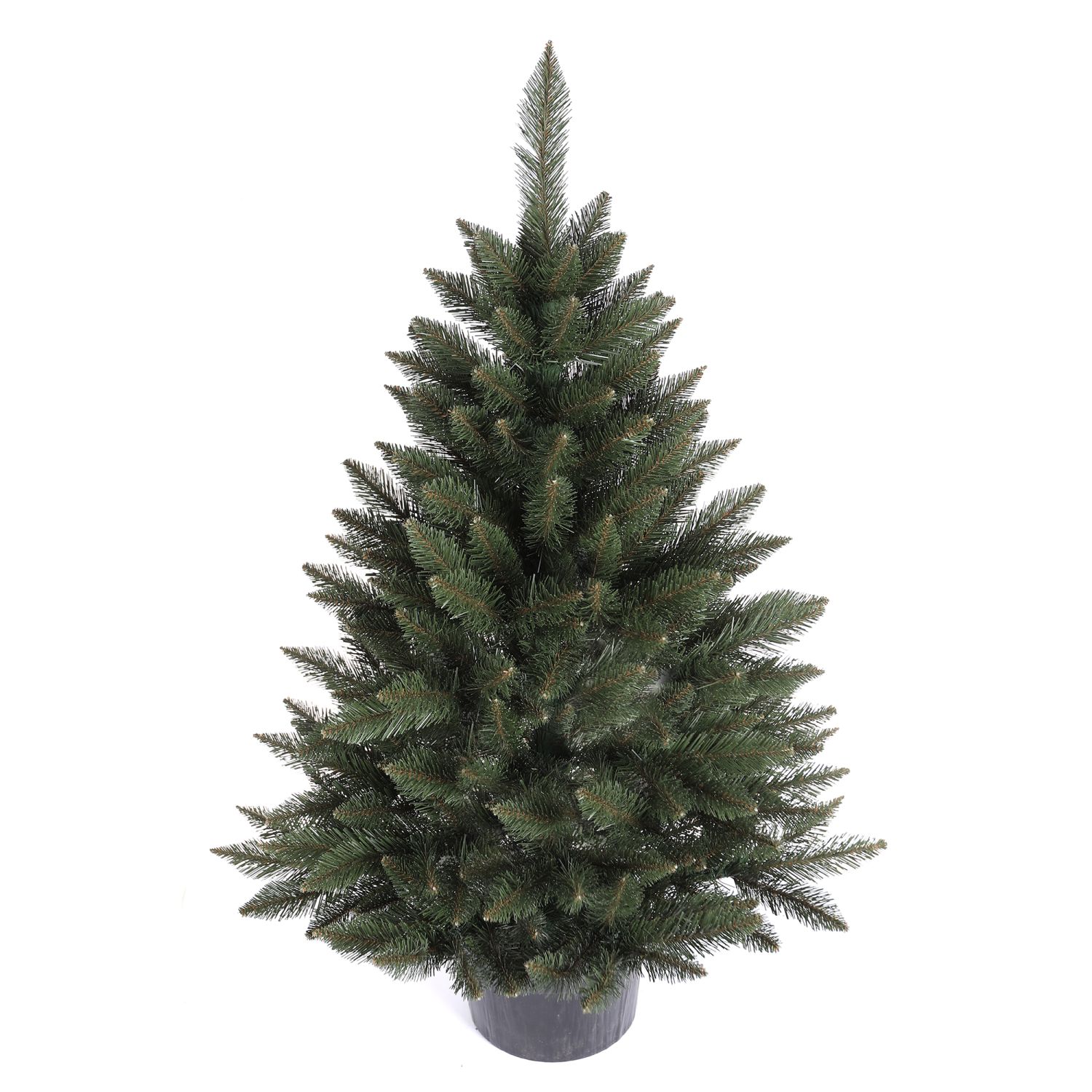 SKANDI mű lucfenyő karácsonyfa cserépben - 110 cm