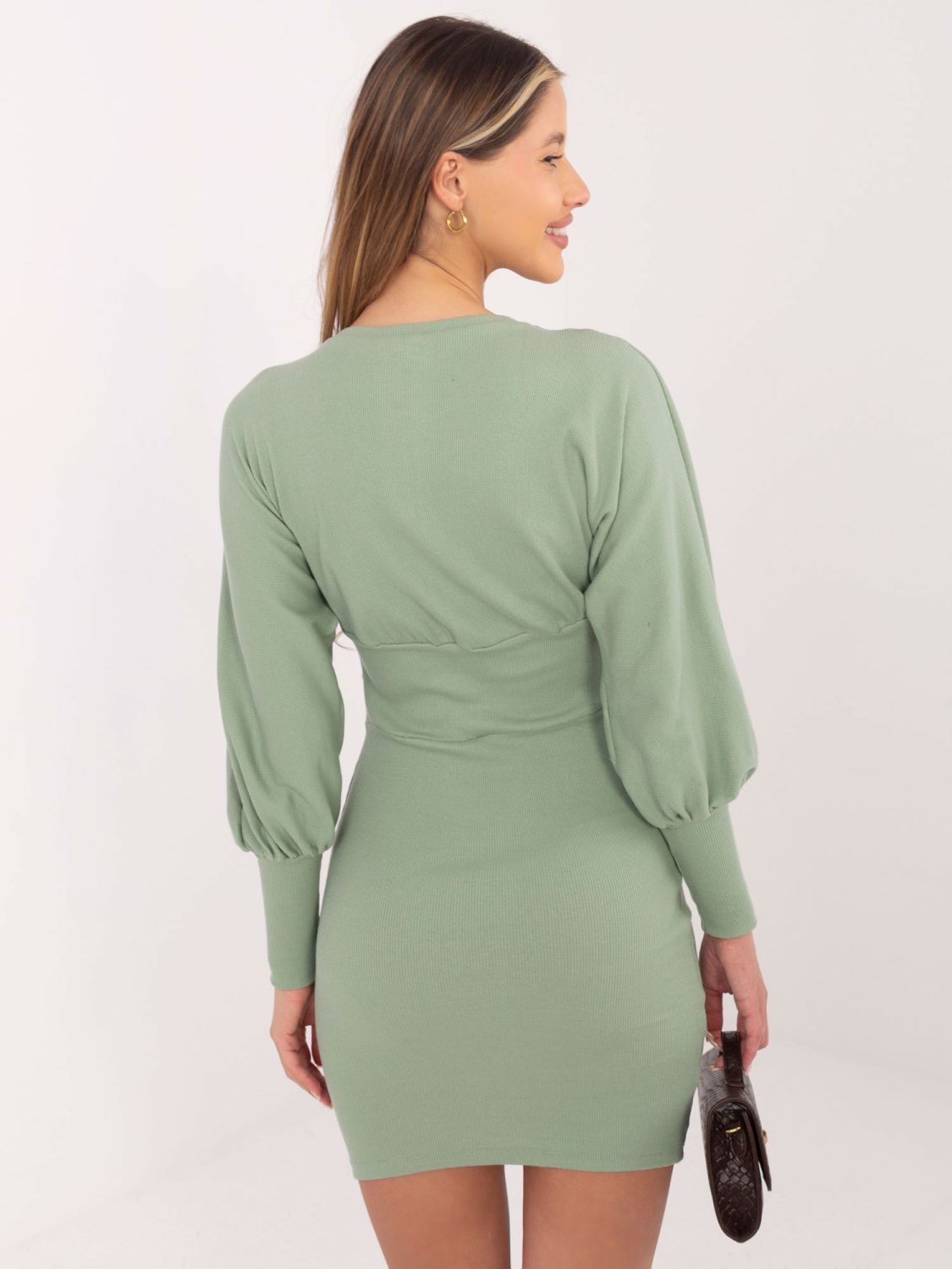 Pisztrángos csíkos ruha Leticia RUE PARIS